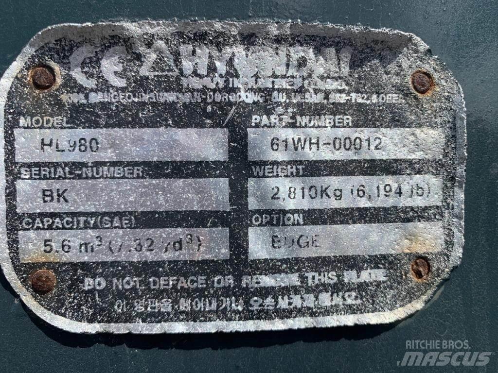 Hyundai HL980 Radlader