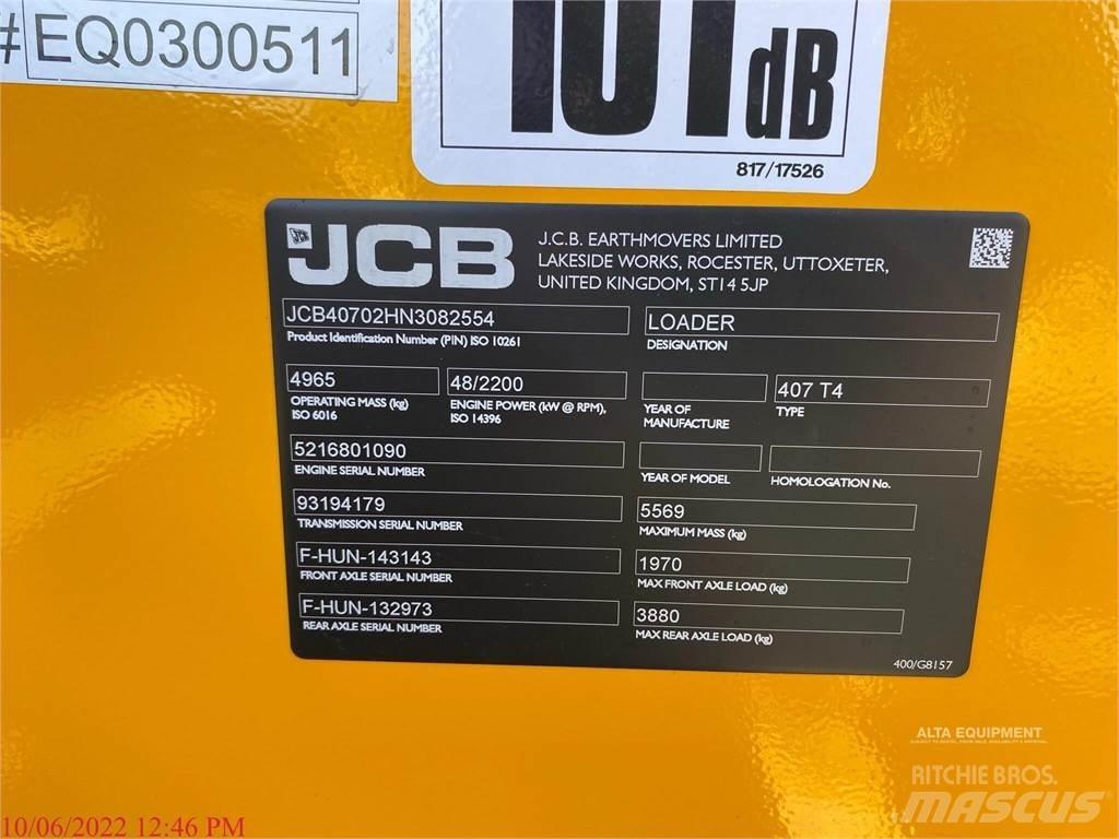 JCB 407 Radlader