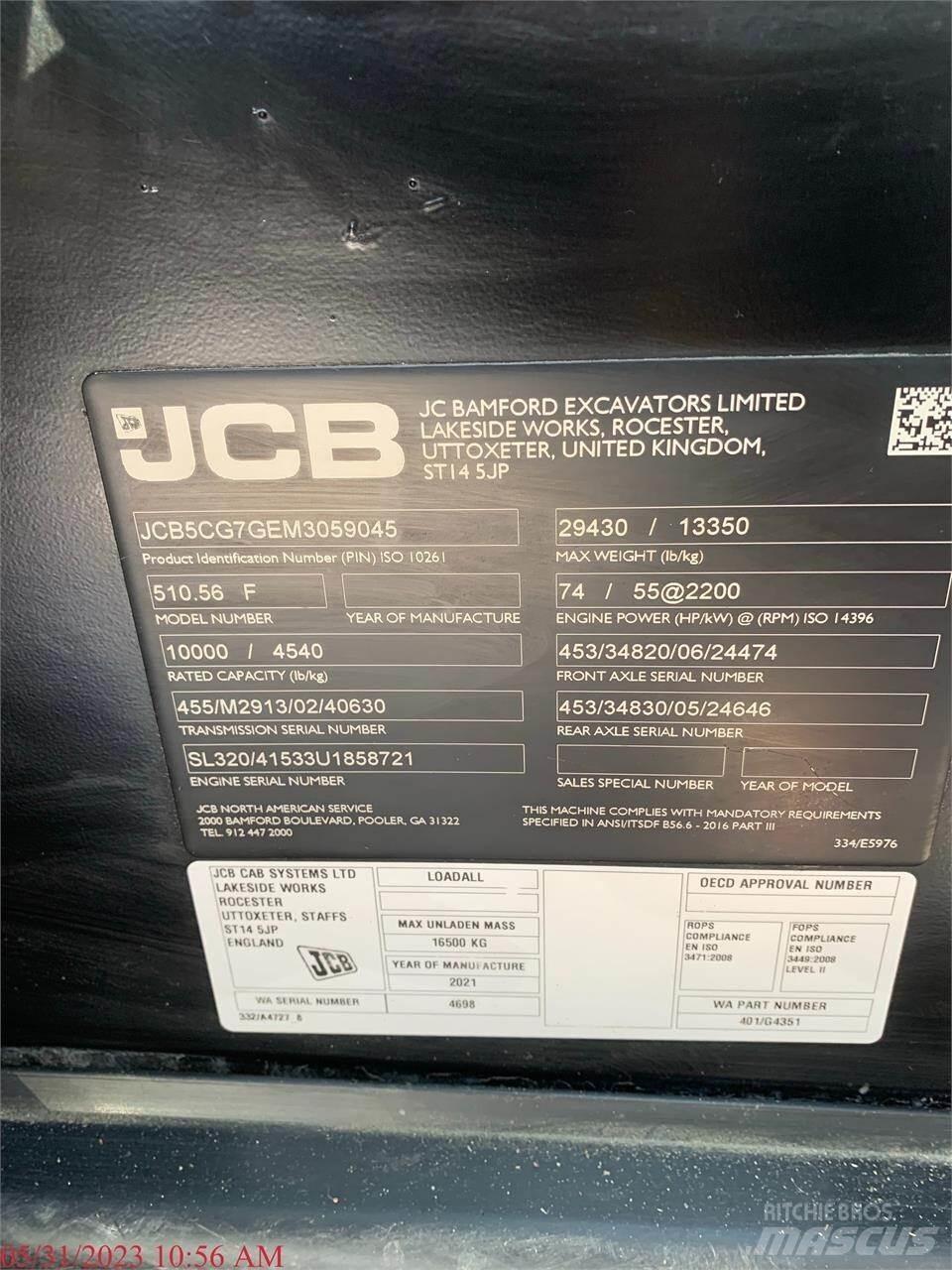 JCB 510-56 Teleskoplader