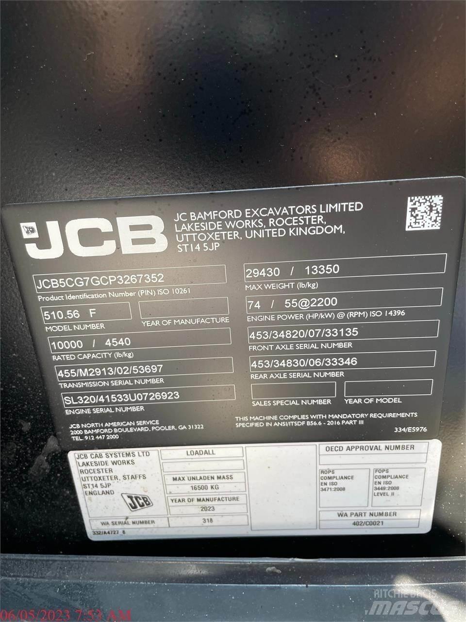 JCB 510-56 Teleskoplader