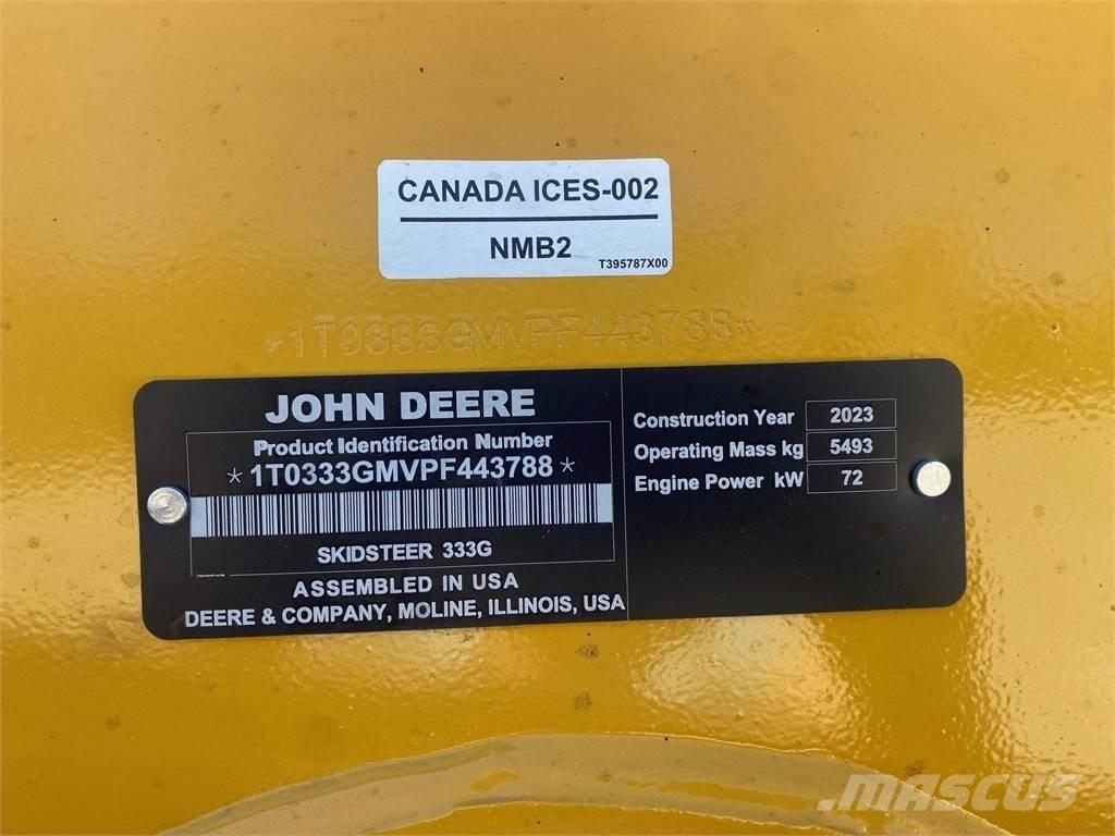 John Deere 333G Kompaktlader