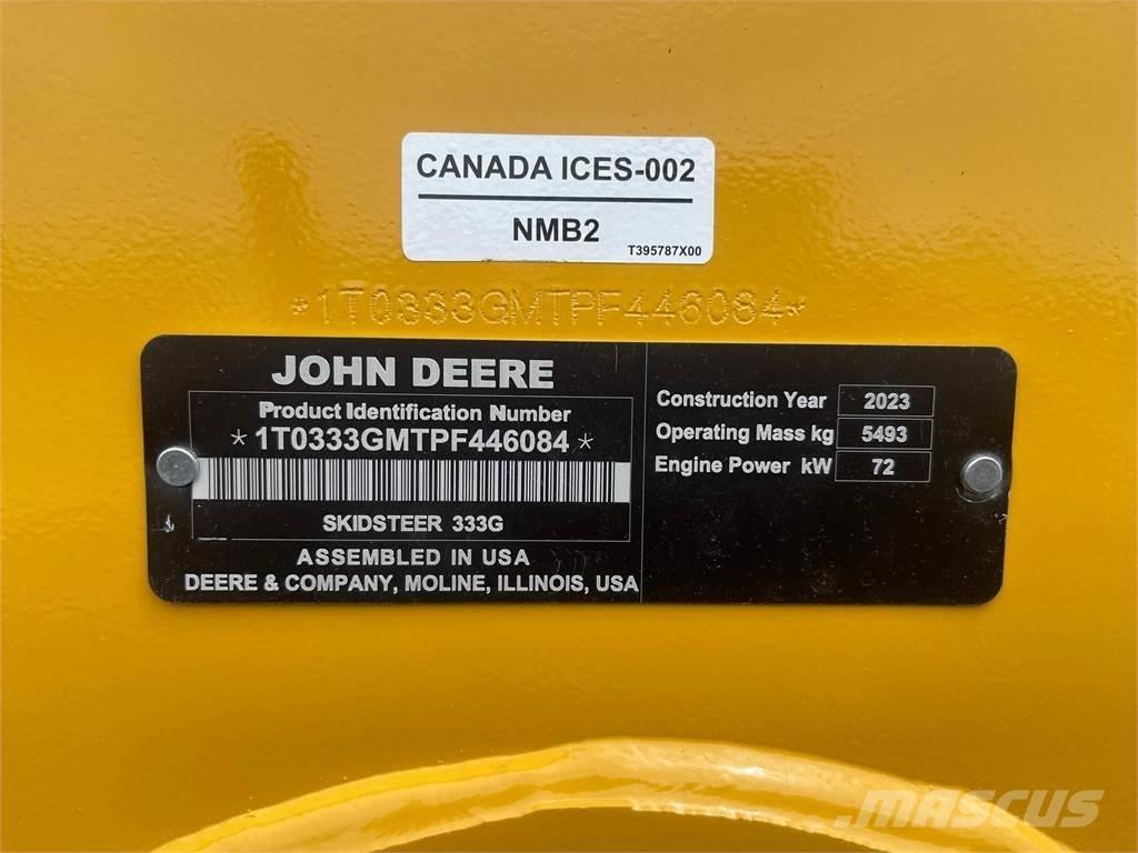 John Deere 333G Kompaktlader