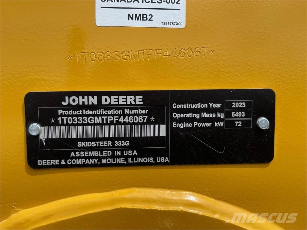John Deere 333G Kompaktlader