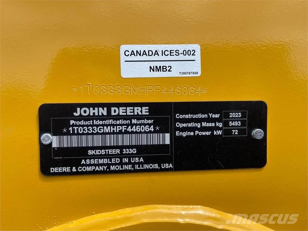 John Deere 333G Kompaktlader