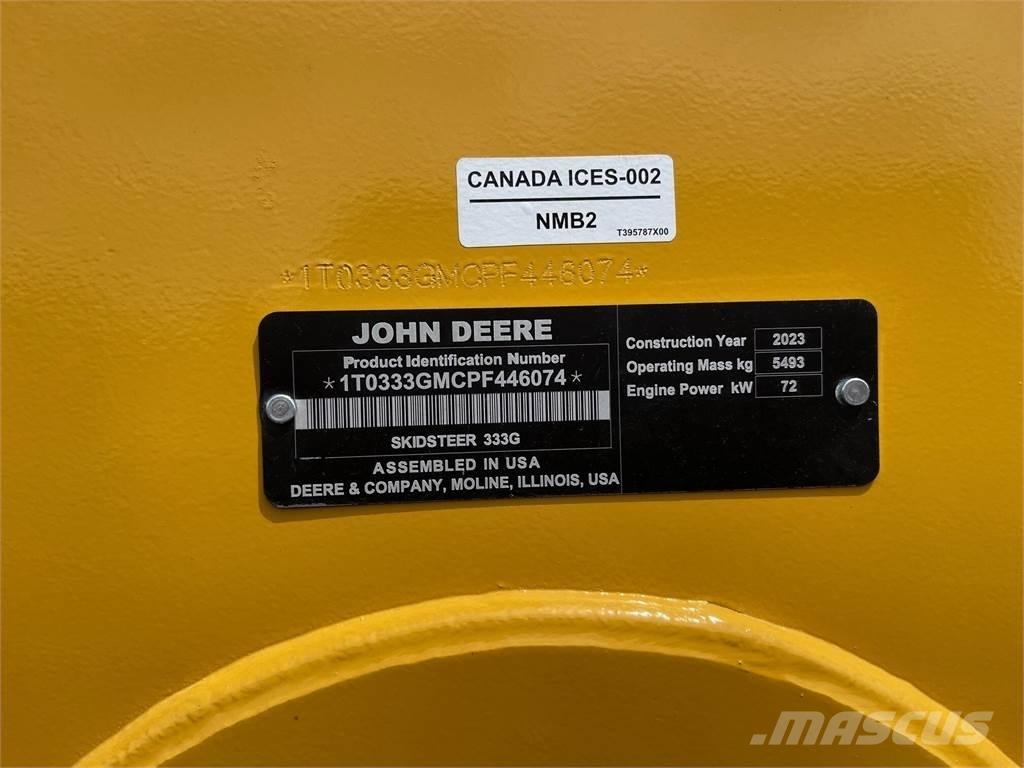 John Deere 333G Kompaktlader