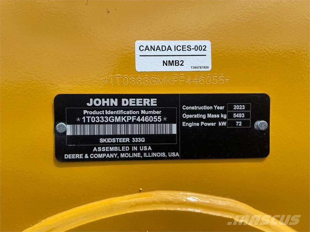 John Deere 333G Kompaktlader