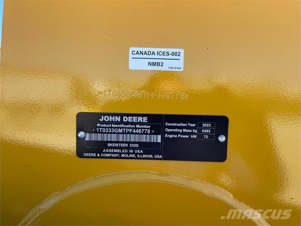 John Deere 333G Kompaktlader