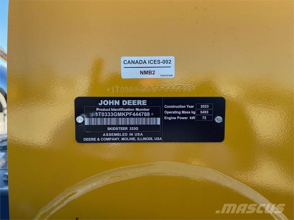 John Deere 333G Kompaktlader