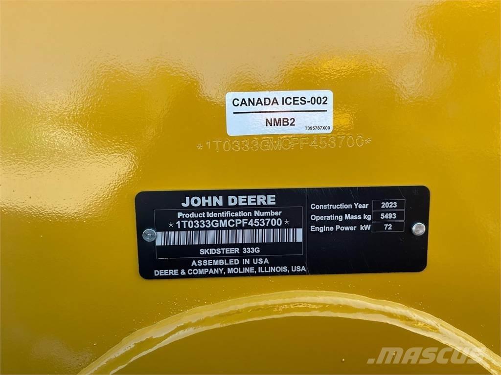 John Deere 333G Kompaktlader