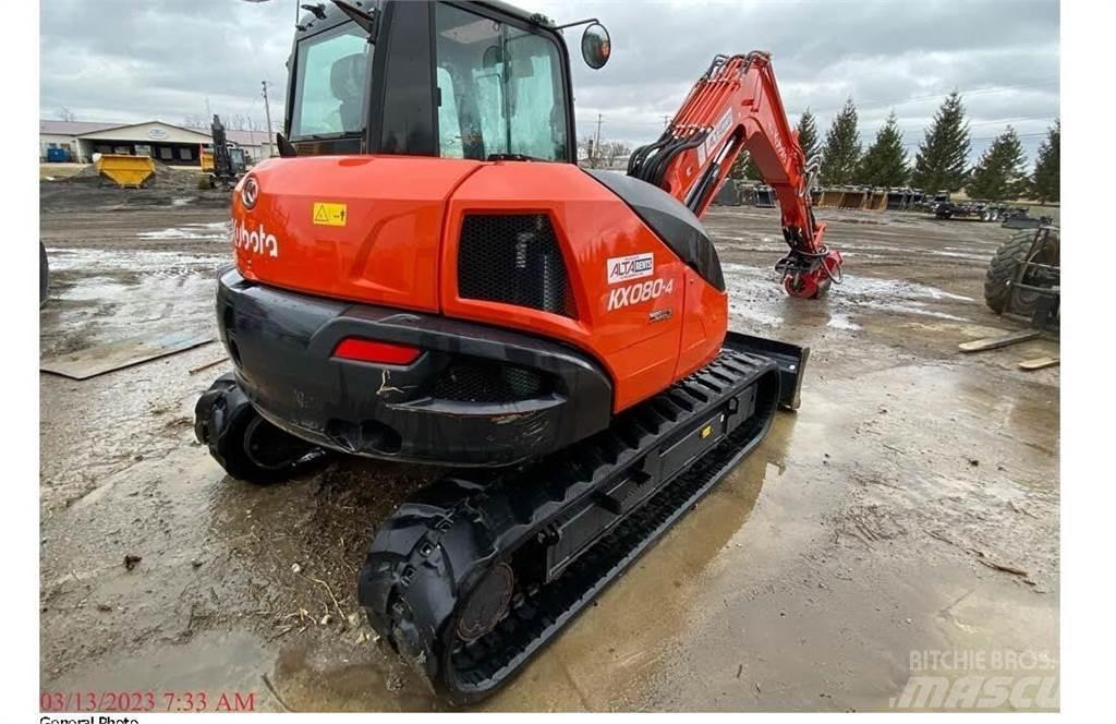Kubota KX080 Forstmulcher