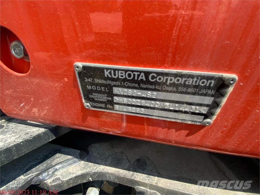 Kubota KX080-4 Raupenbagger