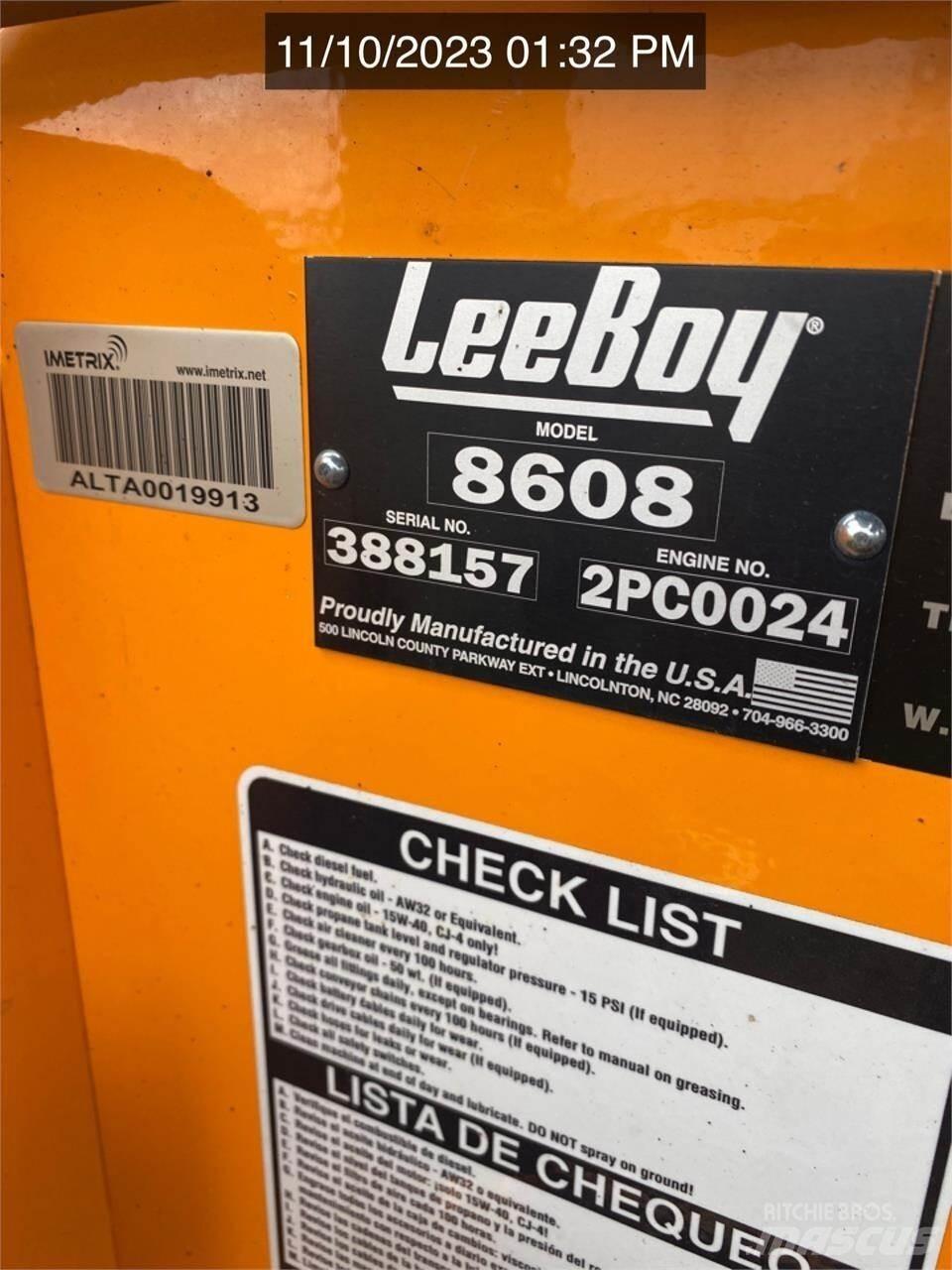 LeeBoy 8608 Strassenfertiger