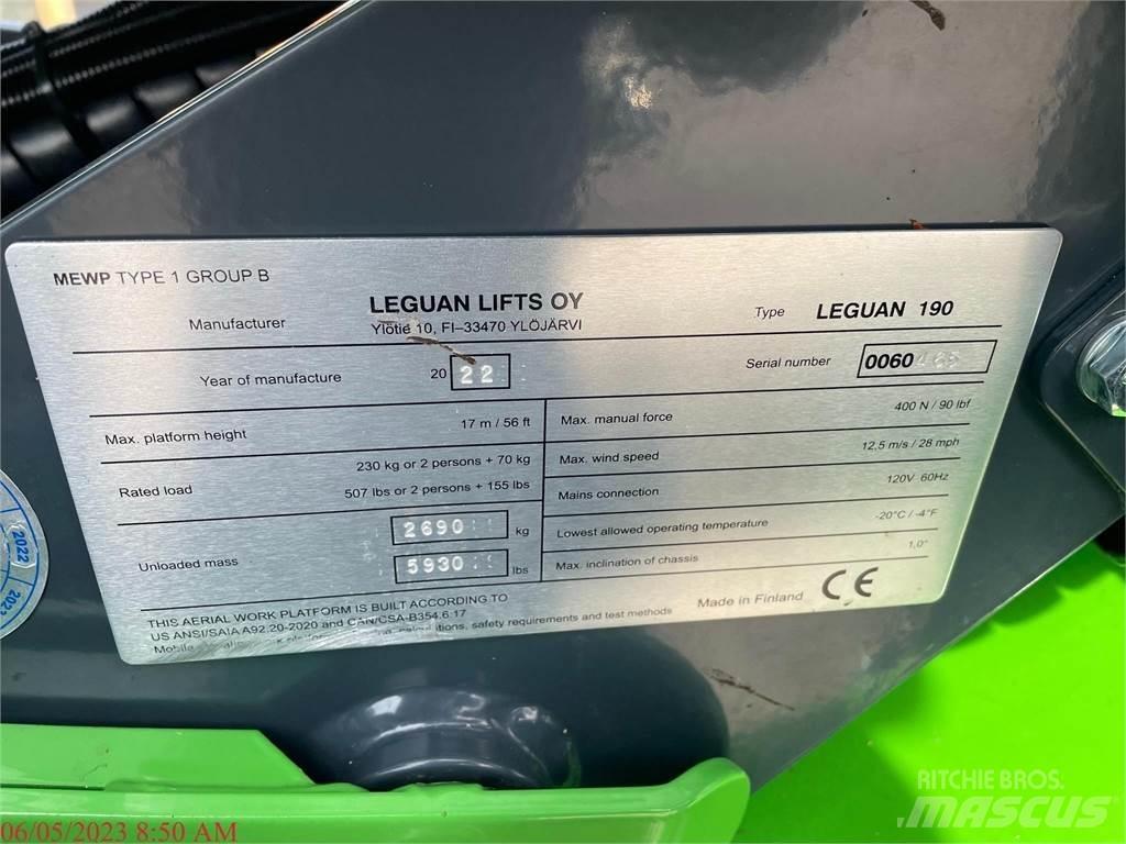 Leguan 190 Gelenkteleskoparbeitsbühnen