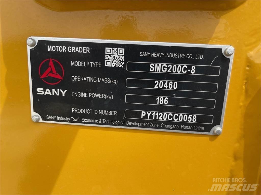 Sany SMG200C-8 Grader