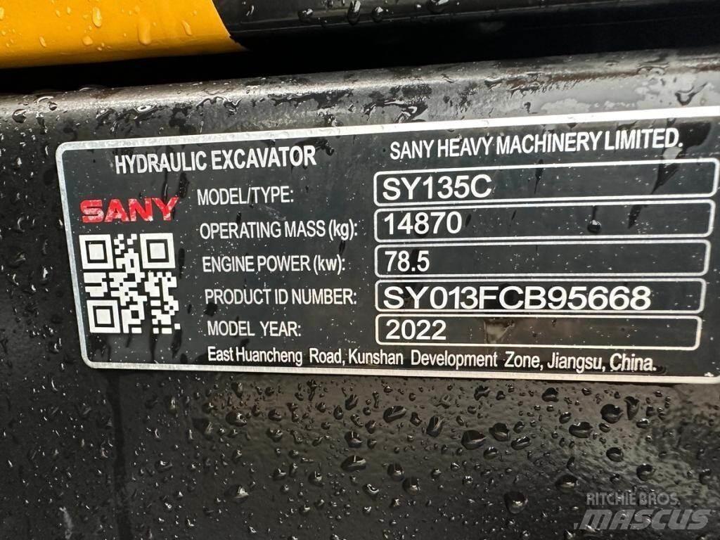 Sany SY135C Raupenbagger