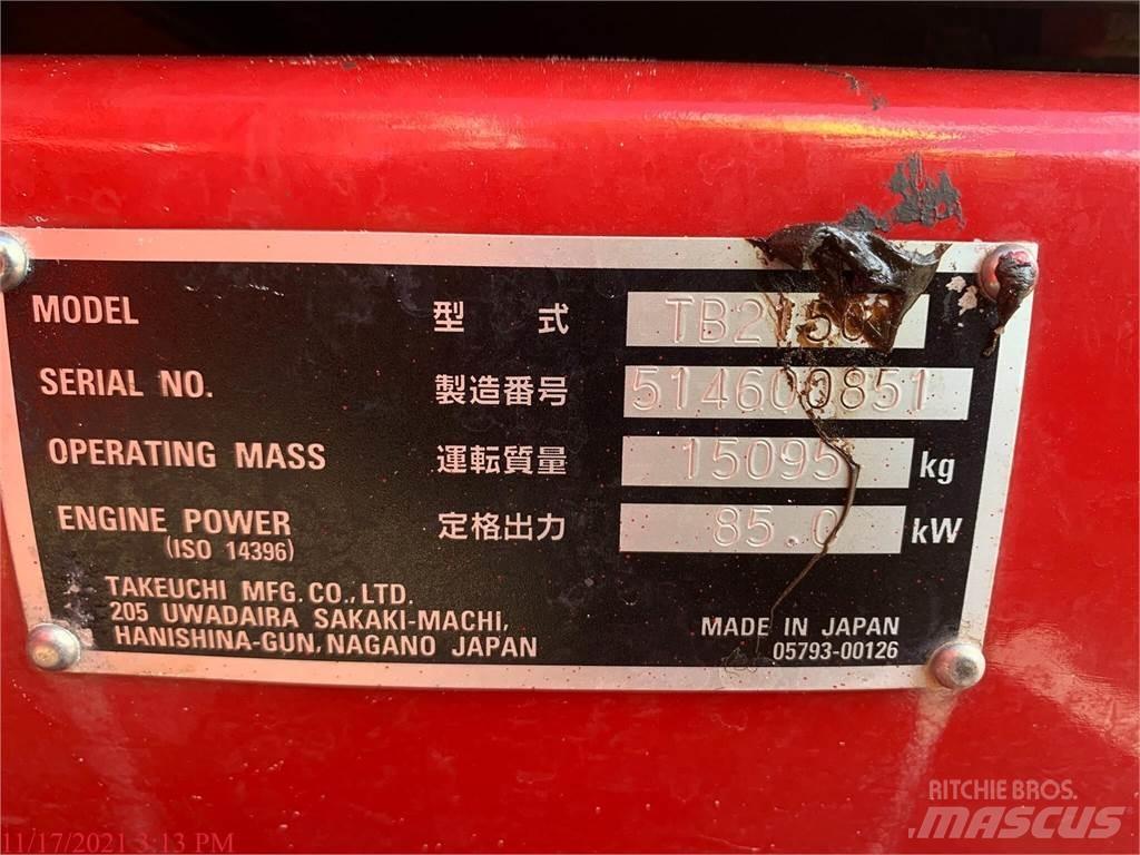 Takeuchi TB2150 Raupenbagger