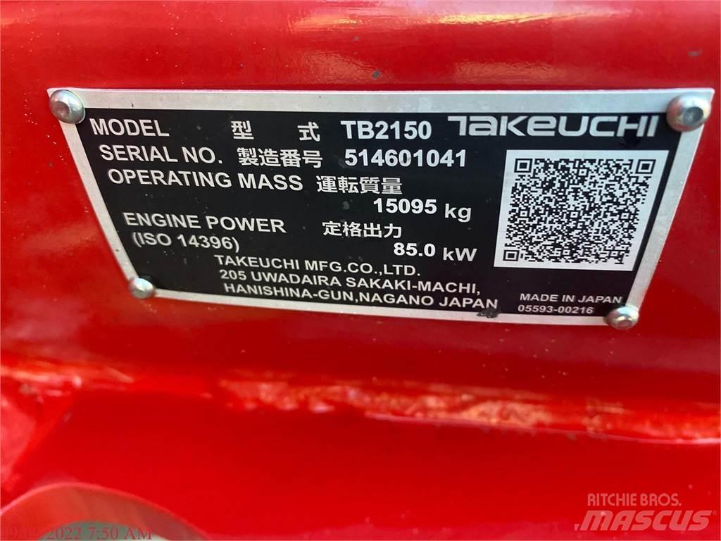 Takeuchi TB2150 Raupenbagger