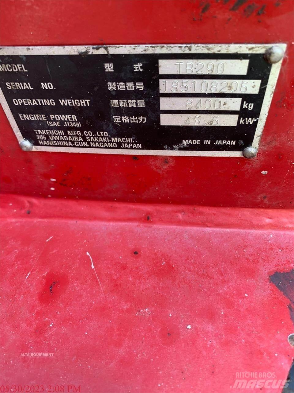 Takeuchi TB290 Raupenbagger