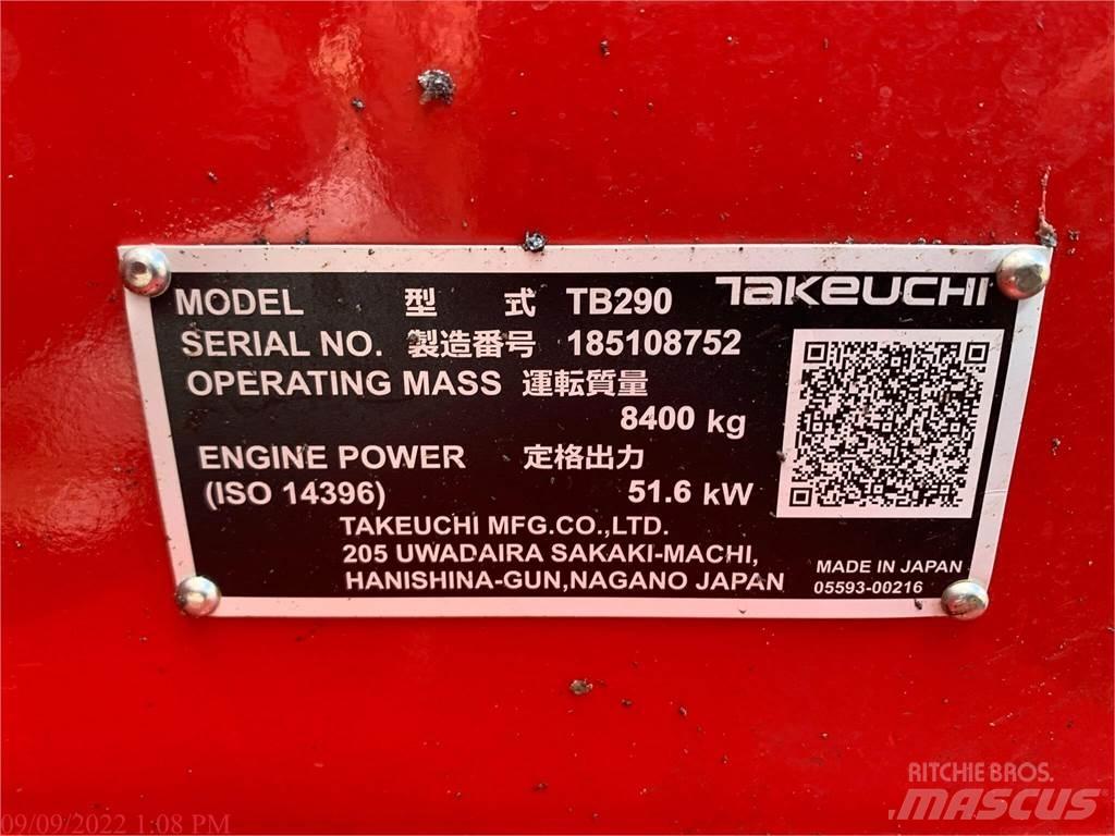 Takeuchi TB290 Raupenbagger