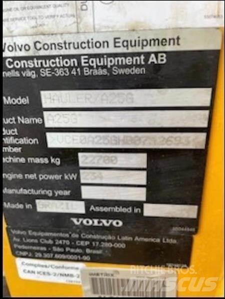 Volvo A25G Dumper - Knickgelenk
