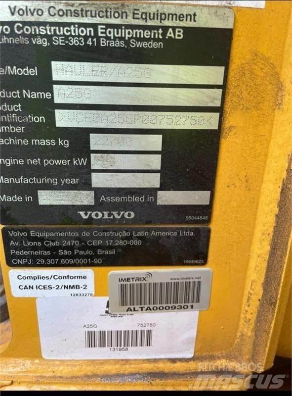 Volvo A25G Dumper - Knickgelenk