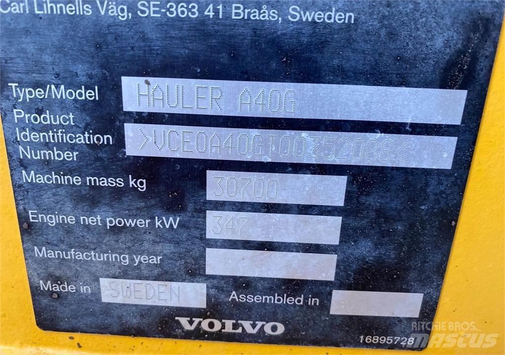 Volvo A40G Dumper - Knickgelenk