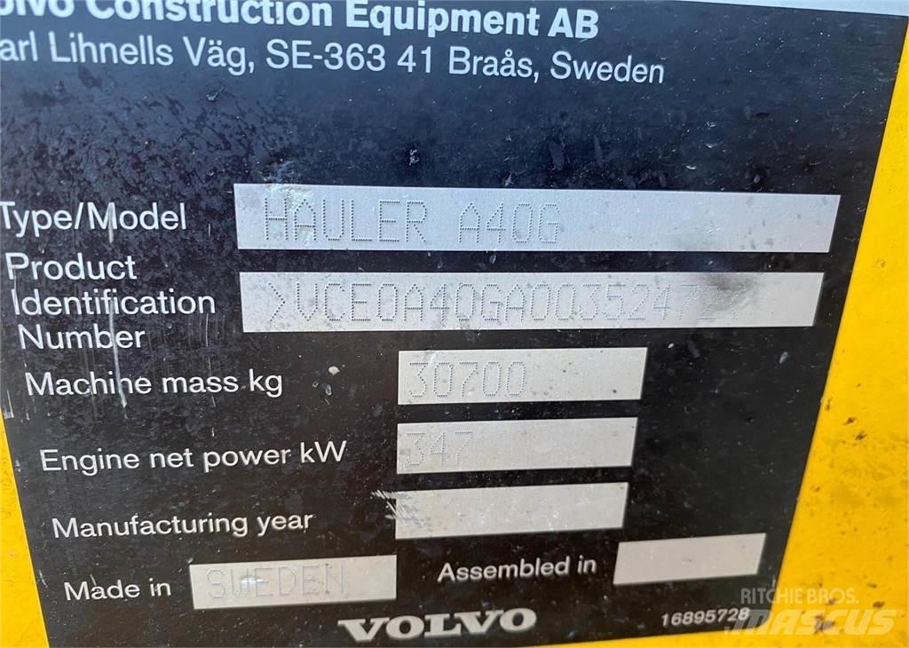 Volvo A40G Dumper - Knickgelenk