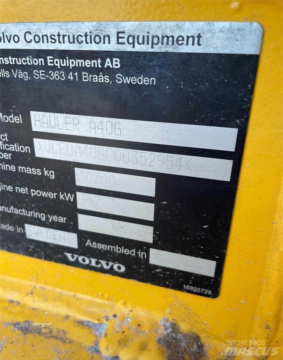 Volvo A40G Dumper - Knickgelenk