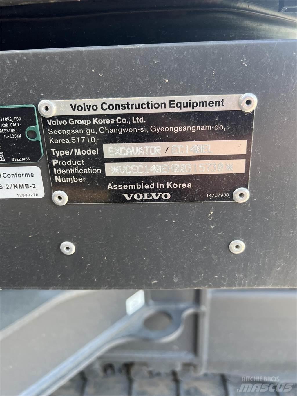 Volvo EC140EL Raupenbagger