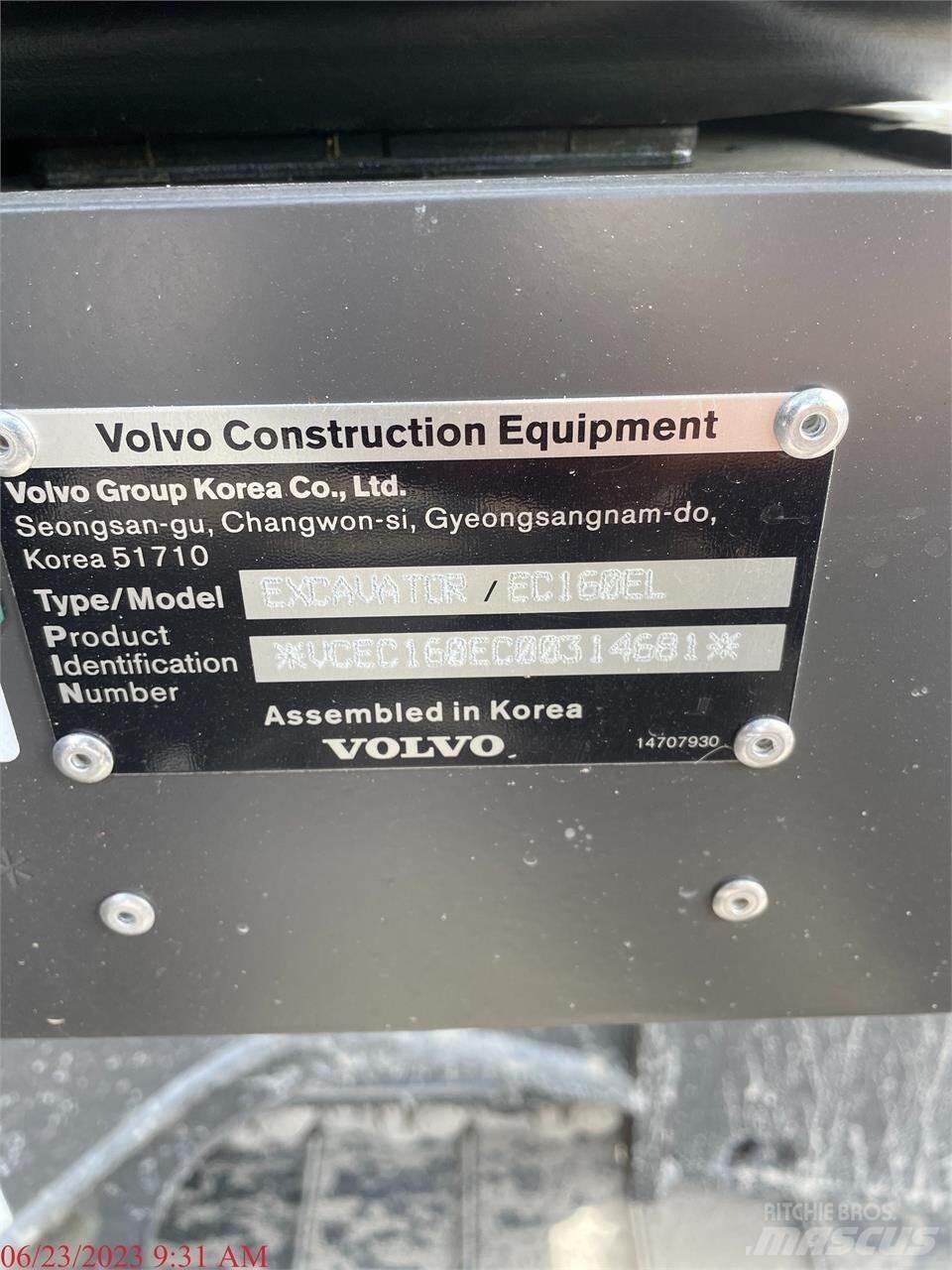Volvo EC160EL Raupenbagger