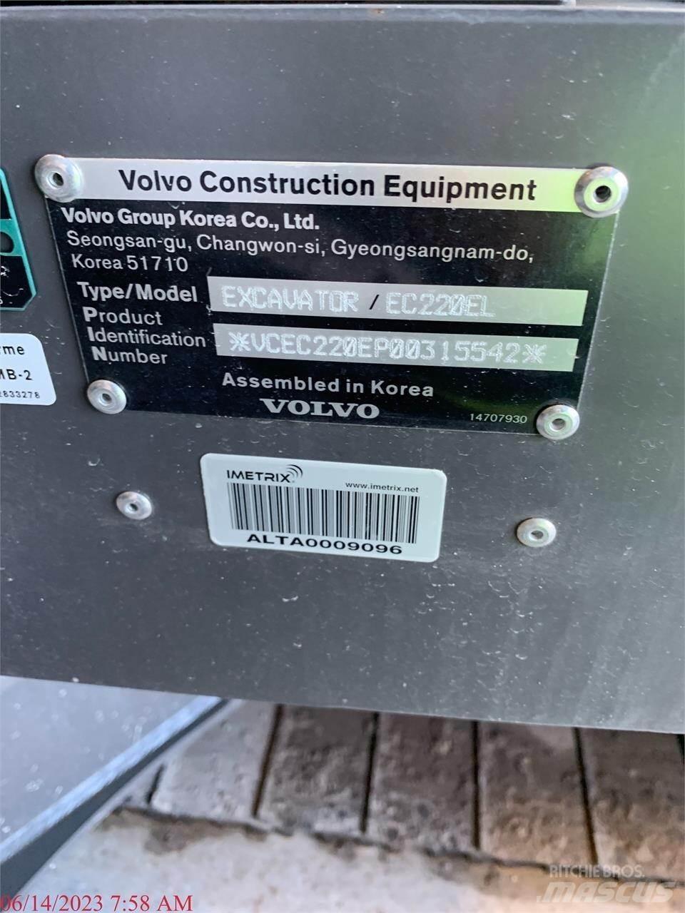Volvo EC220EL Raupenbagger