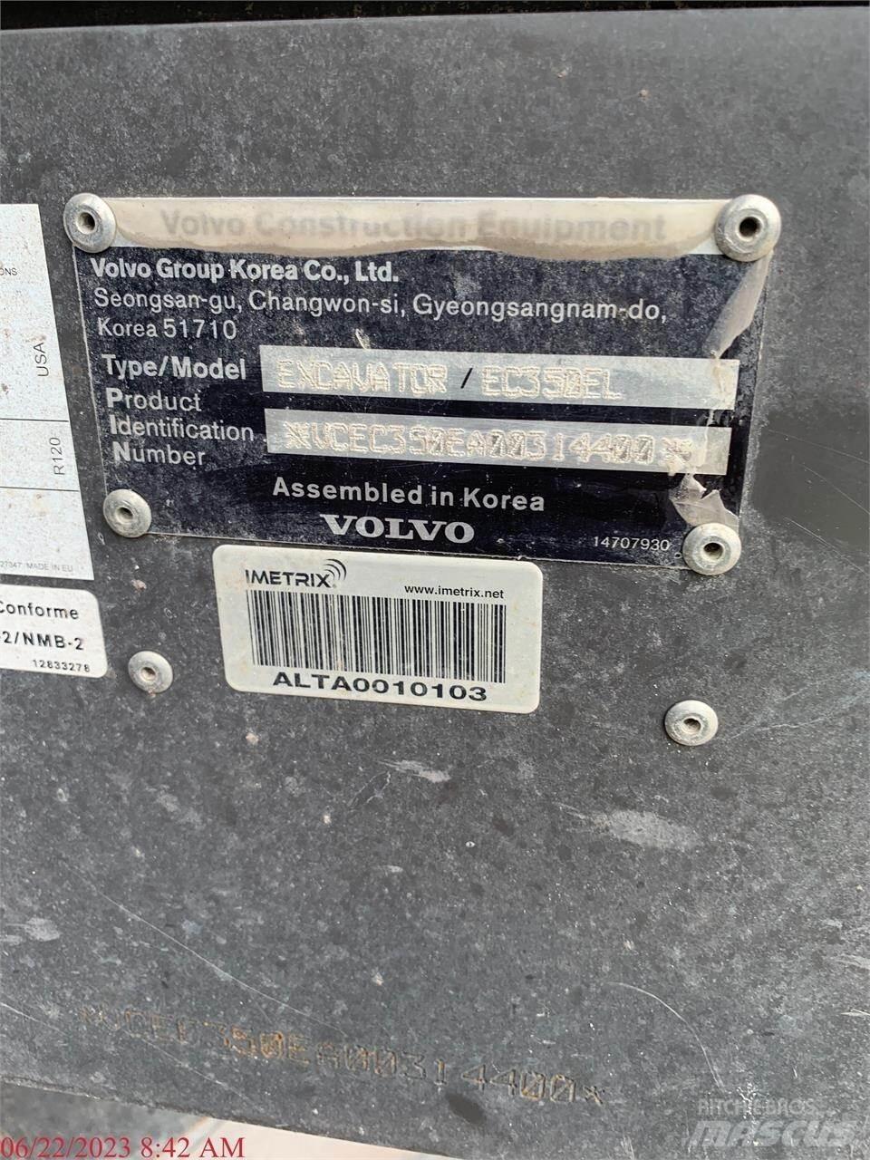 Volvo EC350EL Raupenbagger