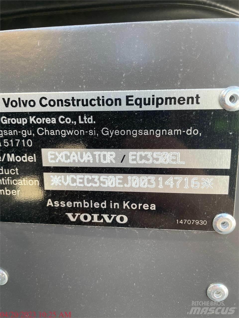 Volvo EC350EL Raupenbagger