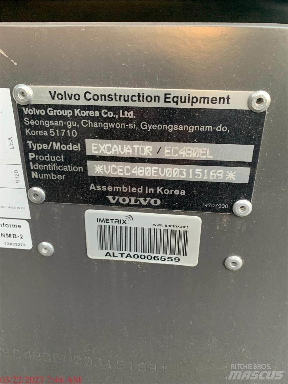 Volvo EC480EL Raupenbagger