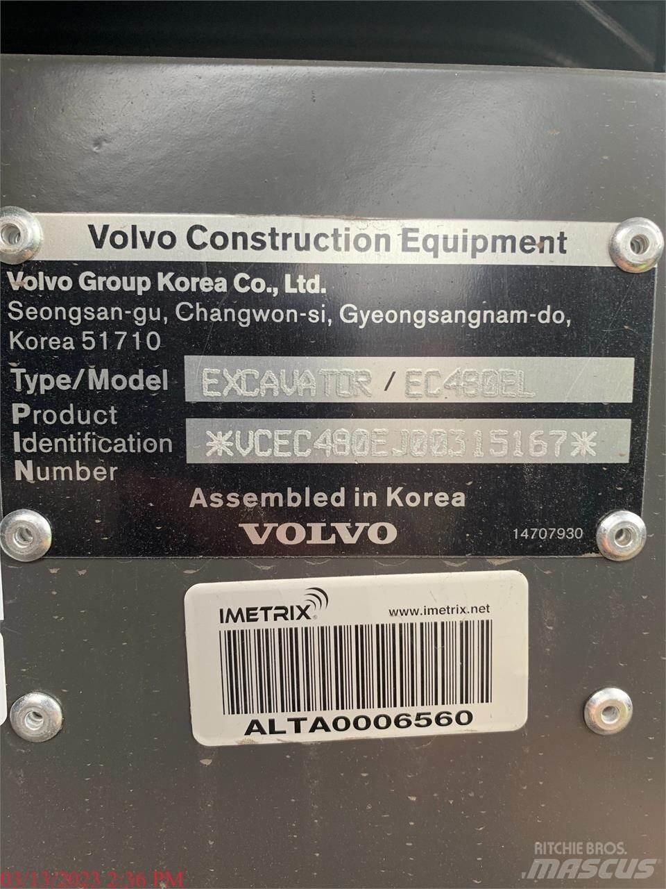 Volvo EC480EL Raupenbagger