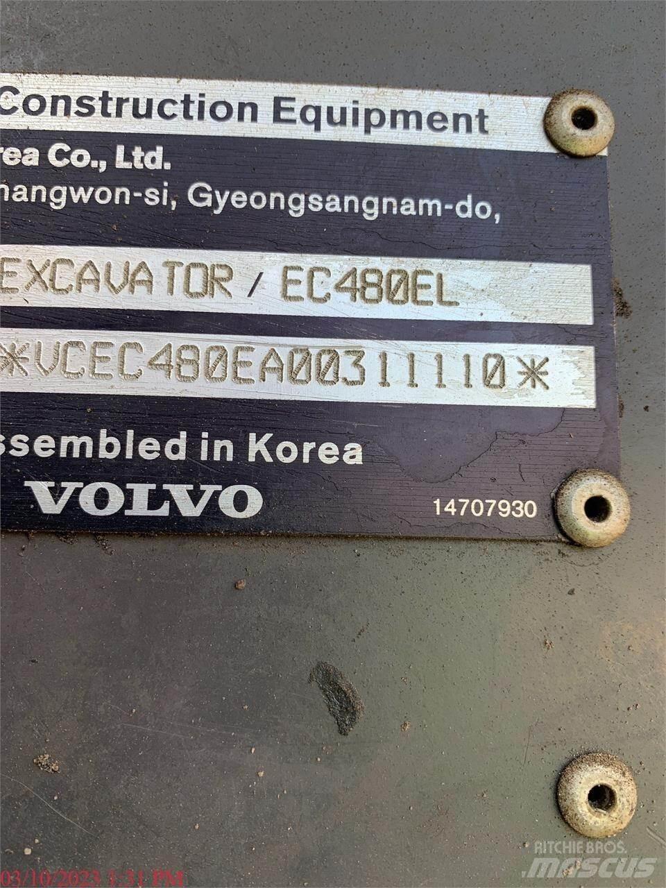 Volvo EC480EL Raupenbagger