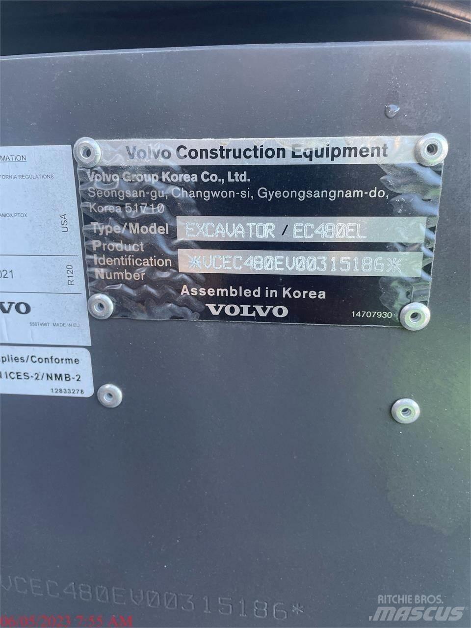 Volvo EC480EL Raupenbagger