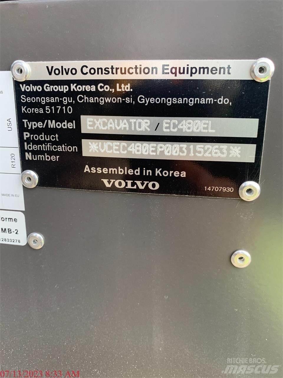 Volvo EC480EL Raupenbagger