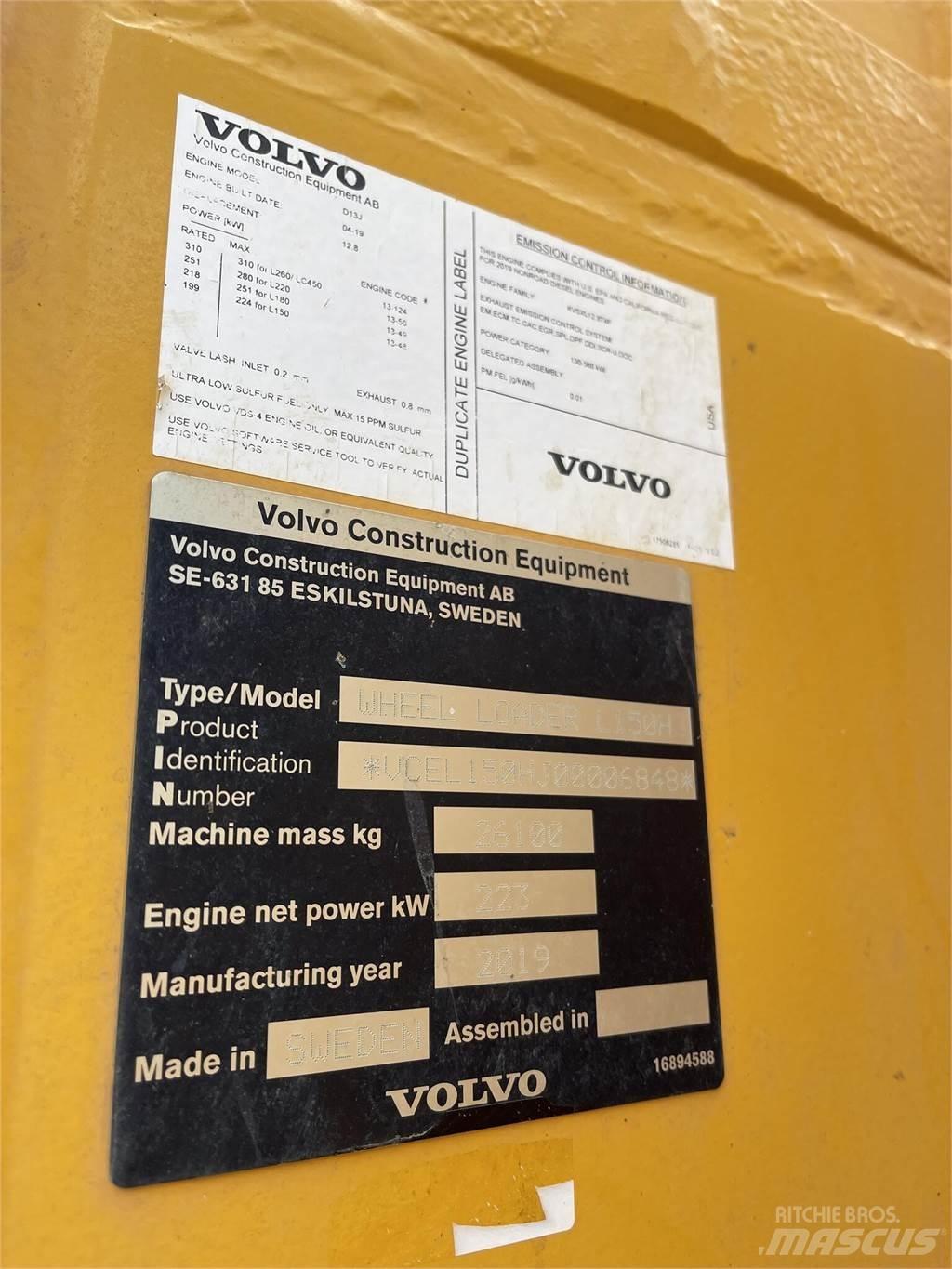 Volvo L150H Radlader