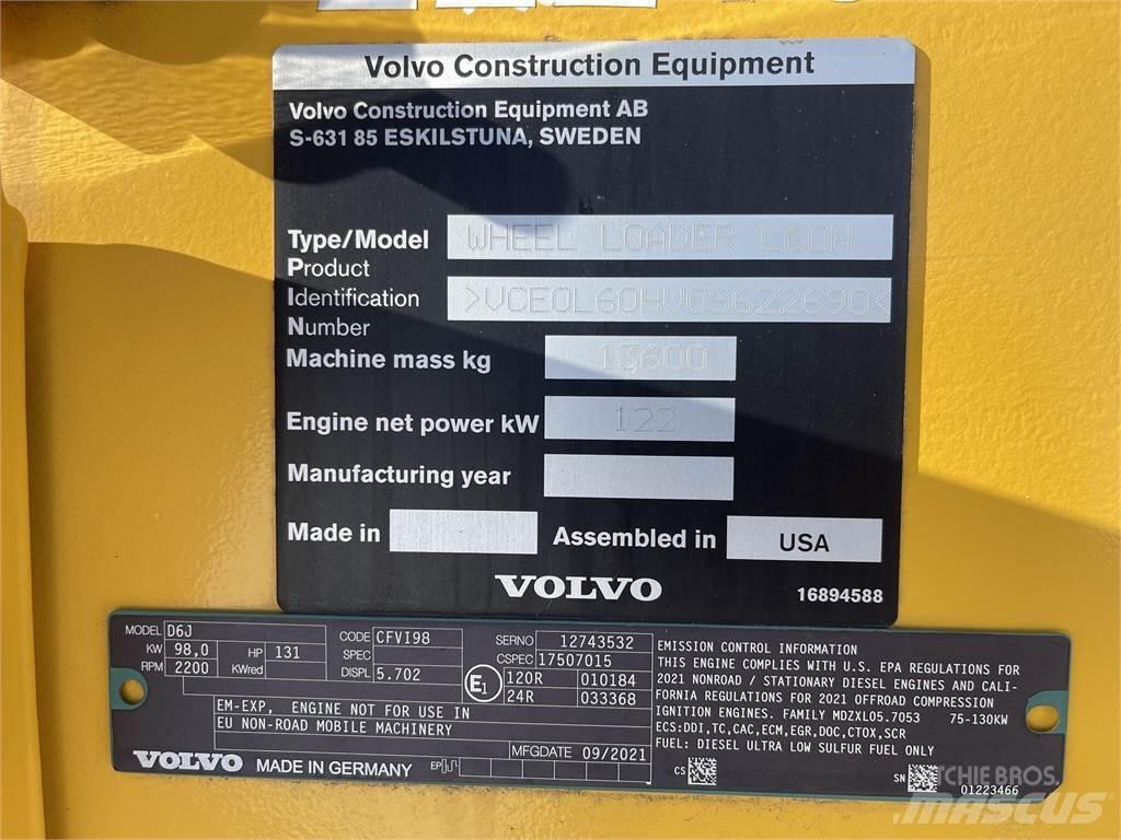 Volvo L60H Radlader