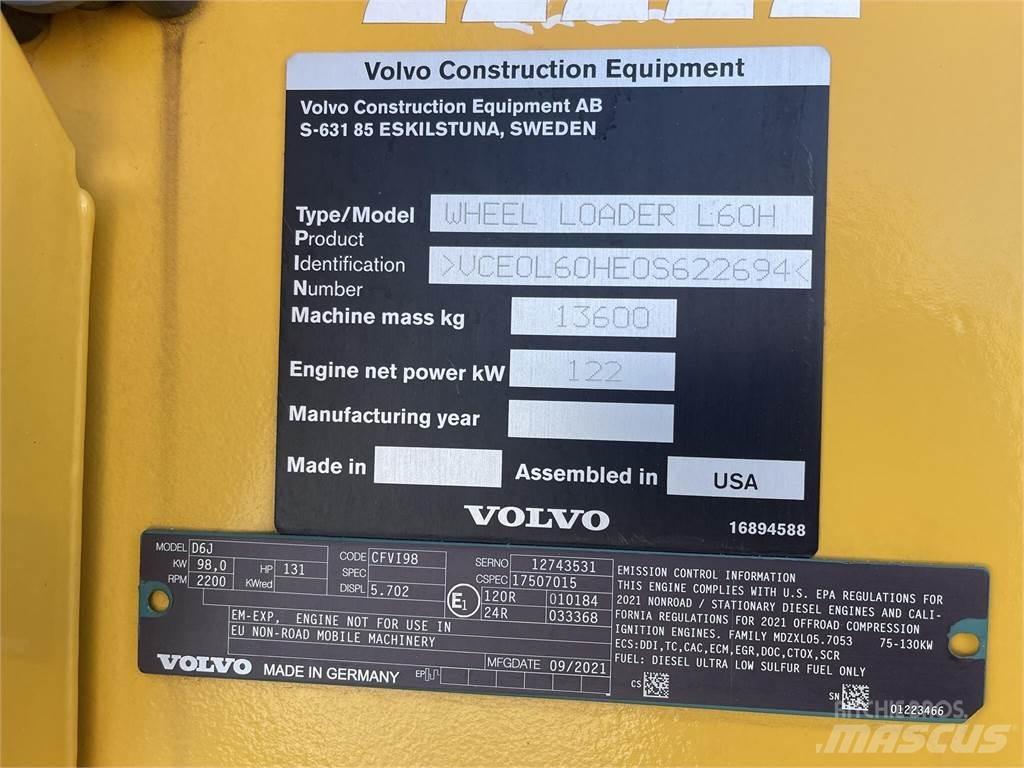 Volvo L60H Radlader