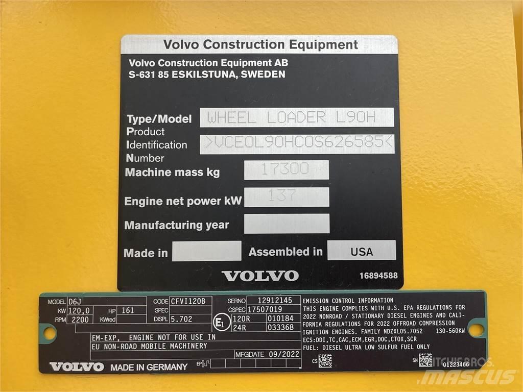 Volvo L90H Radlader