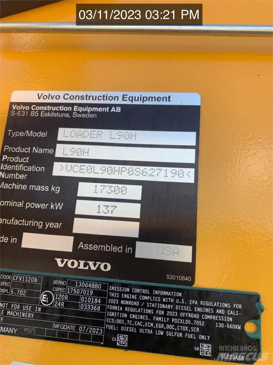Volvo L90H Radlader