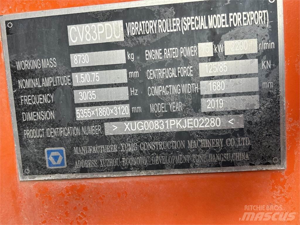 XCMG CV83PDU Tandemwalzen