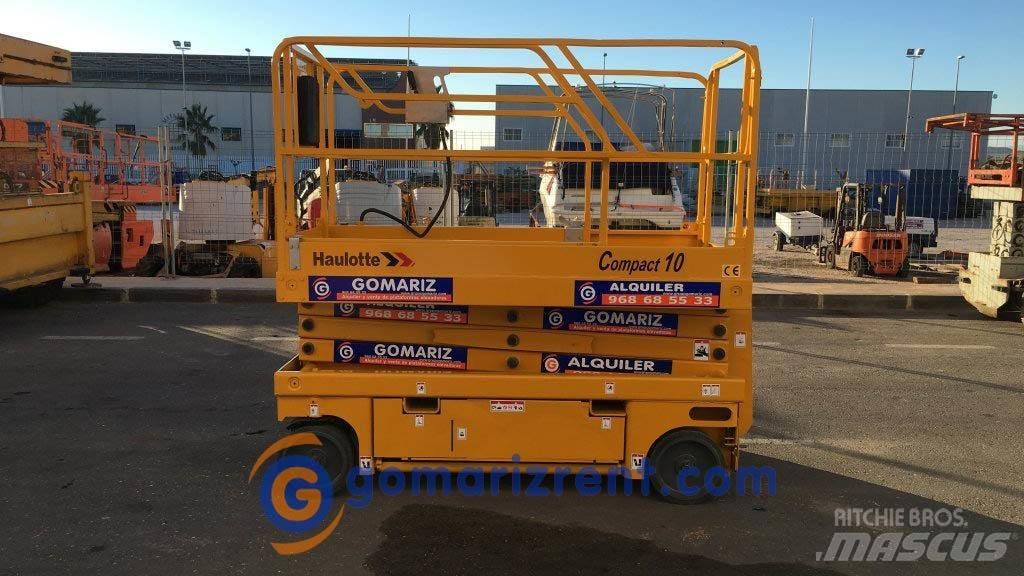 Haulotte Compact 10 Scheren-Arbeitsbühnen