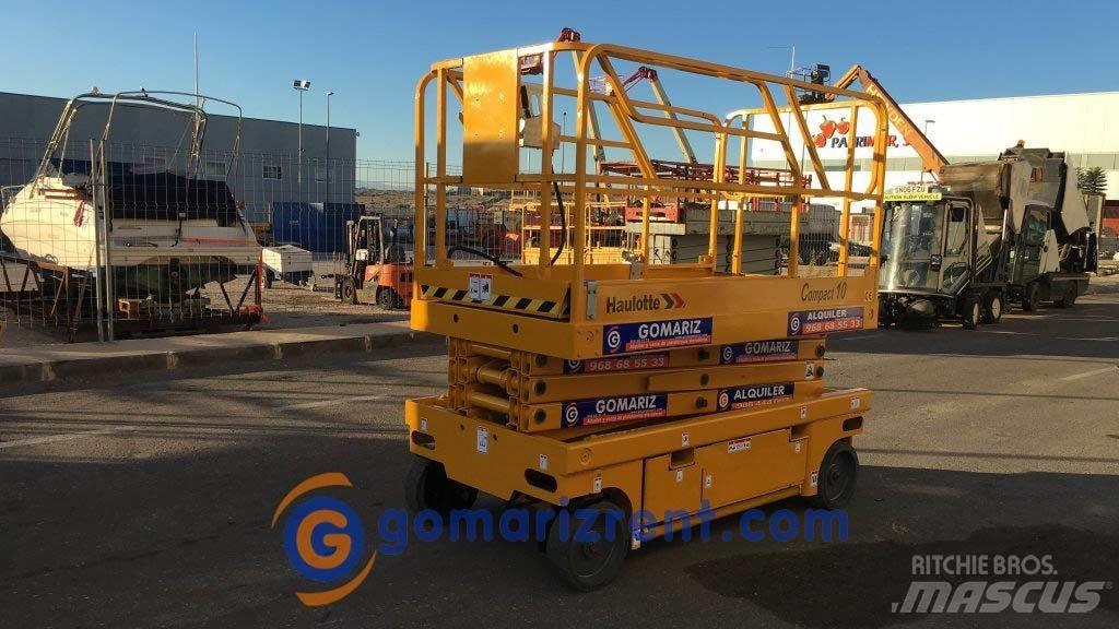 Haulotte Compact 10 Scheren-Arbeitsbühnen