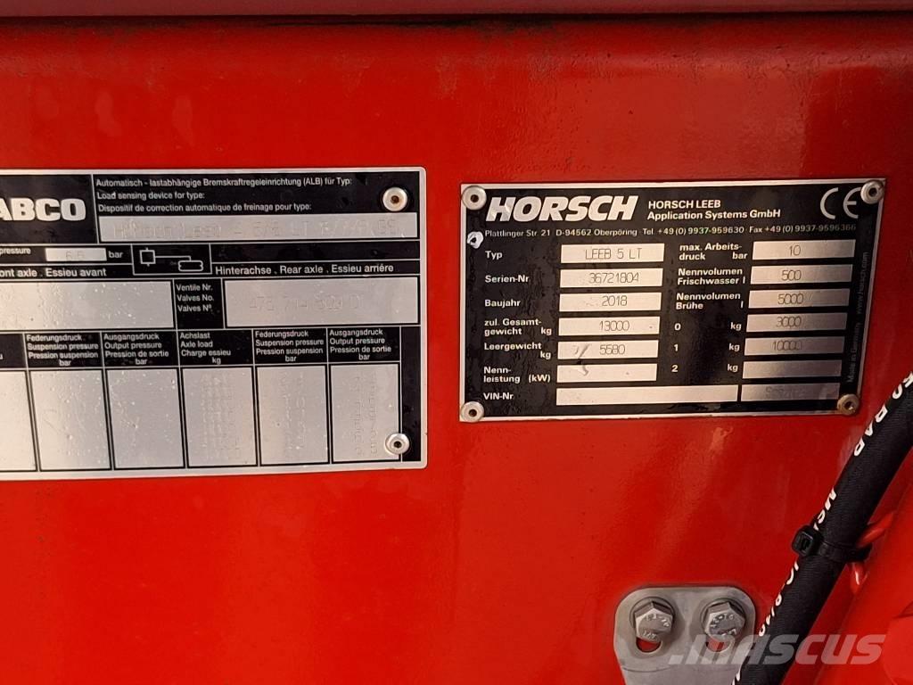 Horsch Leeb 5 LT Anhängespritzen
