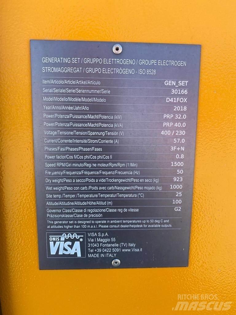  Generator D41FOX Andere Generatoren