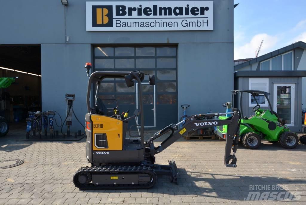 Volvo ECR18 electric Minibagger < 7t