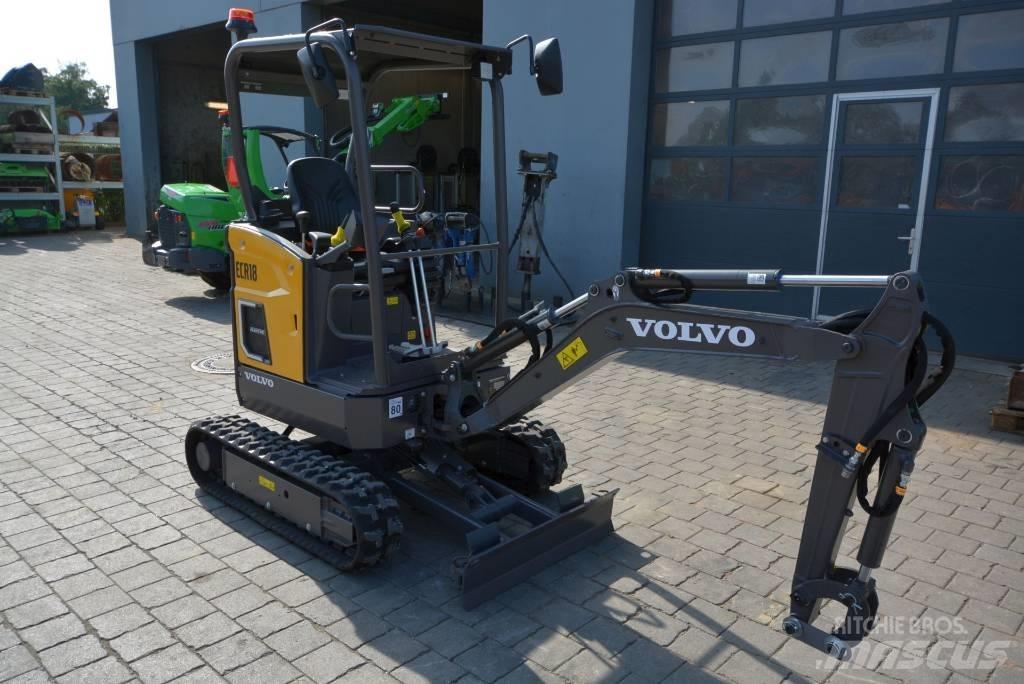Volvo ECR18 electric Minibagger < 7t
